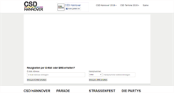 Desktop Screenshot of csd-hannover.de