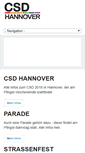 Mobile Screenshot of csd-hannover.de